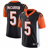 Nike Cincinnati Bengals #5 AJ McCarron Black Team Color NFL Vapor Untouchable Limited Jersey,baseball caps,new era cap wholesale,wholesale hats